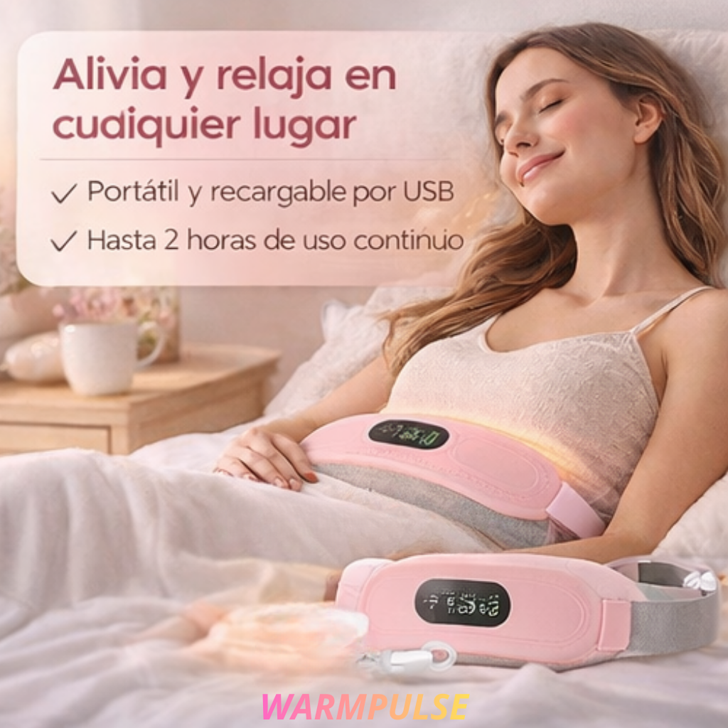 Cinturón para dolores menstruales.